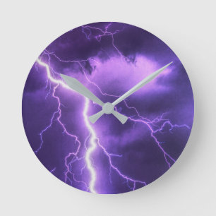 beautiful sky, thunder round clock