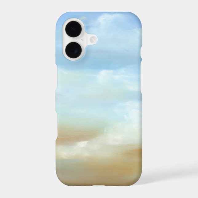 Beautiful Skyscape with Fluffy Clouds Iphone Case (Back)