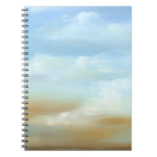 Beautiful Skyscape with Fluffy Clouds Notebook