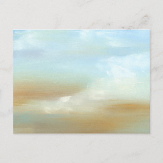 Beautiful Skyscape with Fluffy Clouds Postcard (Front)