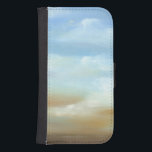 Beautiful Skyscape with Fluffy Clouds Wallet Phone Case For Samsung Galaxy S4<br><div class="desc">Doesn’t this skyscape just make you want to go outside and look up? Fluffy clouds float across a beautiful blue skyscape,  making it feel as if you are looking out of a plane window. Purchase a copy today!</div>