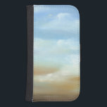 Beautiful Skyscape with Fluffy Clouds Wallet Phone Case For Samsung Galaxy S4<br><div class="desc">Doesn’t this skyscape just make you want to go outside and look up? Fluffy clouds float across a beautiful blue skyscape,  making it feel as if you are looking out of a plane window. Purchase a copy today!</div>