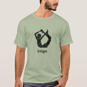Beautiful slate yoga t-shirt