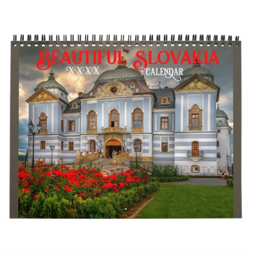 Beautiful Slovakia Customize Yearly   Calendar