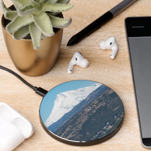 Beautiful Snow Covered Mount Hood Wireless Charger
