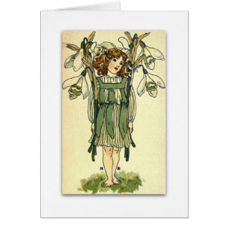 Beautiful Snow drops by NELLIE BENSON Cards