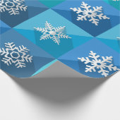Beautiful Snowflake Collection Wrapping Paper (Corner)