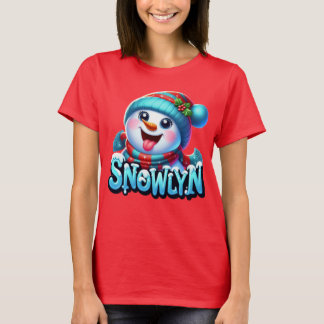 Beautiful SNOWLYN Woman T-Shirt