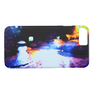 ⛄❄Beautiful Snowy Nightscape Fabulous iPhone 8/7 Case