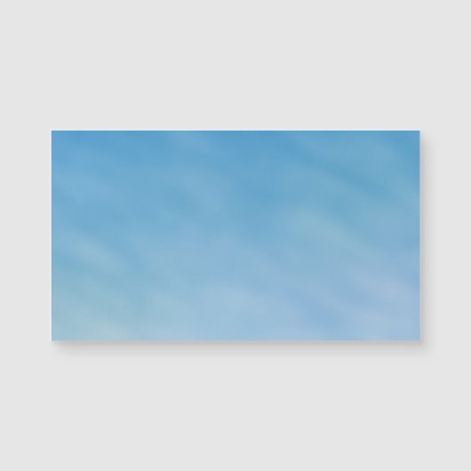 Beautiful Soft Blue Sky with Dreamy Clouds (Front)