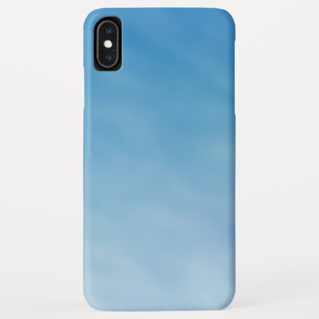 Beautiful Soft Blue Sky with Dreamy Clouds Case-Mate iPhone Case (Back)