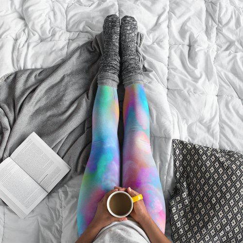 Beautiful Soft Colorful Rainbow leggings