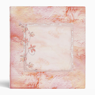 Beautiful Soft Pink Binder