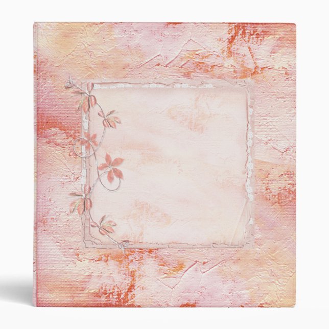 Beautiful Soft Pink Binder (Front)