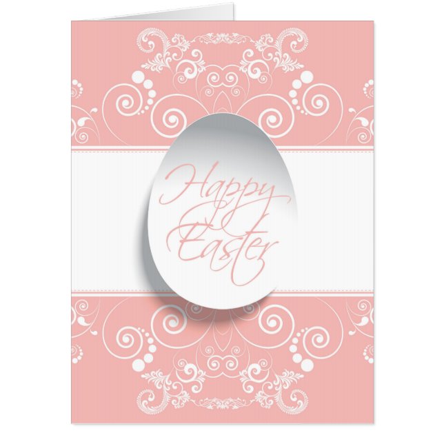 Beautiful soft pink card (Front)