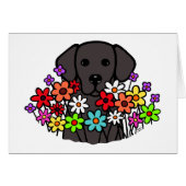 Beautiful Soul Black Labrador Illustration (Front Horizontal)