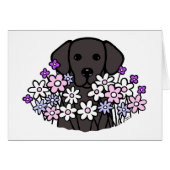 Beautiful Soul Black Labrador Illustration (Front Horizontal)