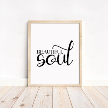 Beautiful Soul - Boho Minimalist Motivational