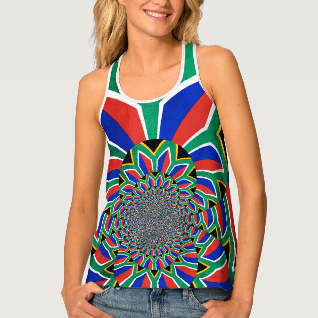 Beautiful South Africa Tank Top (Front)