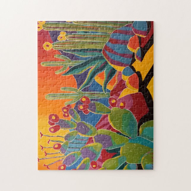 Beautiful southwestern landscape puzzle (Vertical)