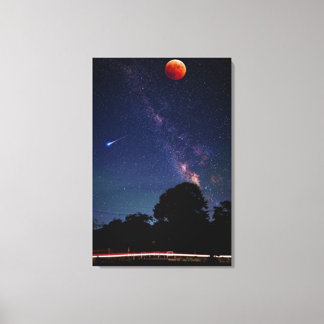 Beautiful Space Canvas Print (Front)