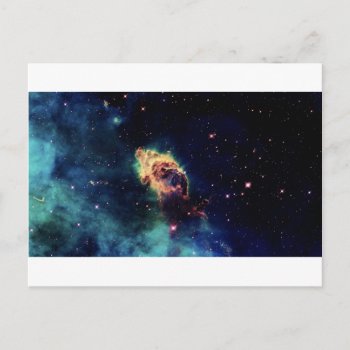 Beautiful Space Nebula Postcard by SpaceArtist at Zazzle