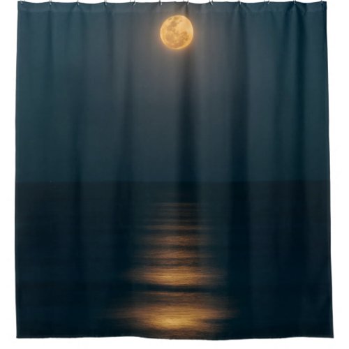 Beautiful Space Shower Curtain