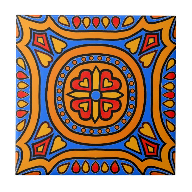 Beautiful Spanish Tile (Front)