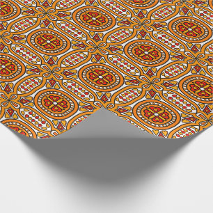 Beautiful Spanish Tile Wrapping Paper