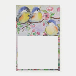 Beautiful Sparrows Sticky Notes Little Birds