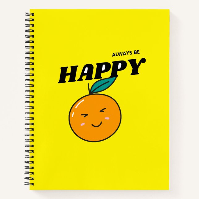 Beautiful spiral notebook for everyone (Front)