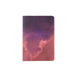 Beautiful Spring Abstract Watercolors Passport Holder