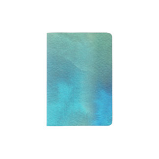 Beautiful Spring Abstract Watercolors Passport Holder