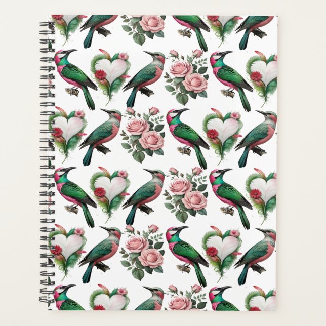 Beautiful Spring Bird Planner (Front)