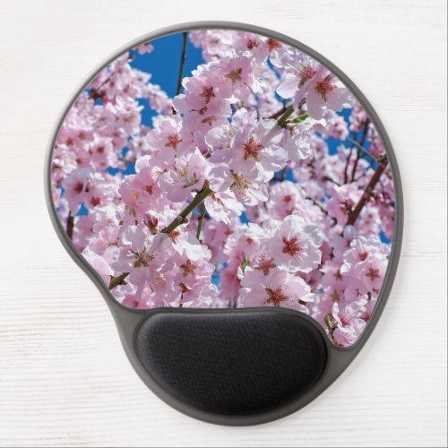 Beautiful Spring Cherry Blossoms Gel Mouse Pad