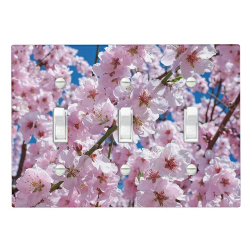 Beautiful Spring Cherry Blossoms Light Switch Cover