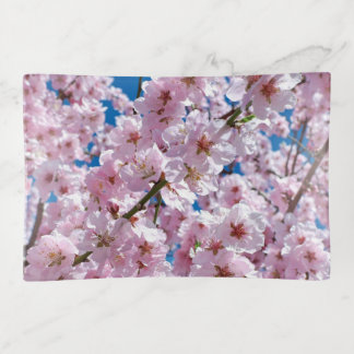 Beautiful Spring Cherry Blossoms Trinket Tray