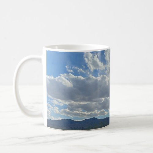 Beautiful Spring Mountain Range in New Mexico Coffee Mug