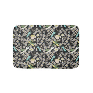 Beautiful Spring Pattern Bath Mat