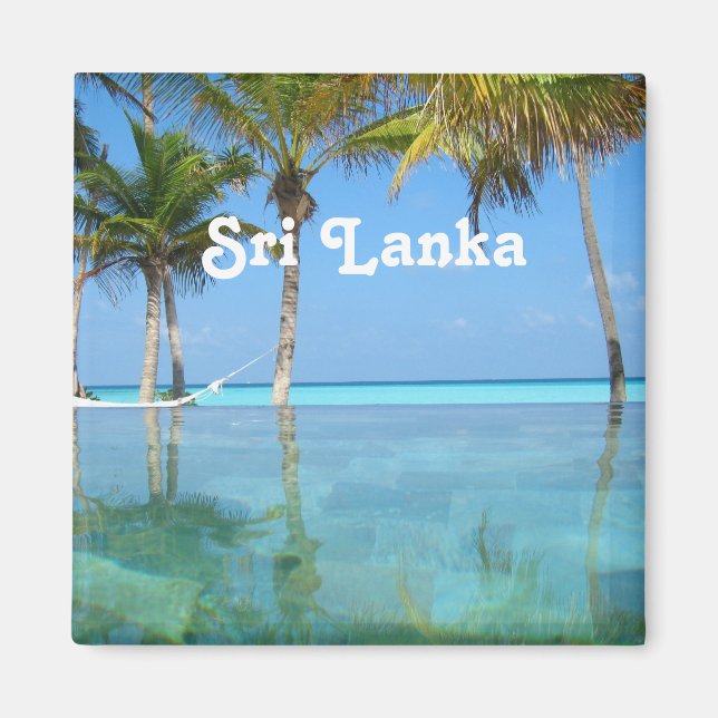 Beautiful Sri Lanka Magnet (Front)