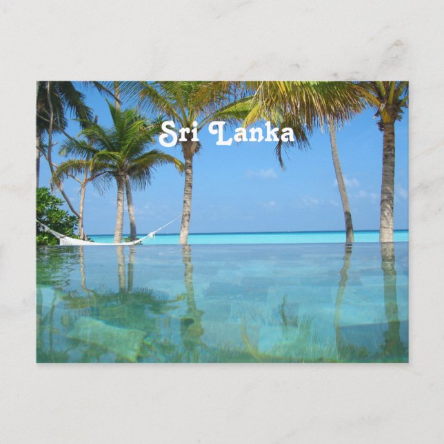 Beautiful Sri Lanka Postcard (Front)