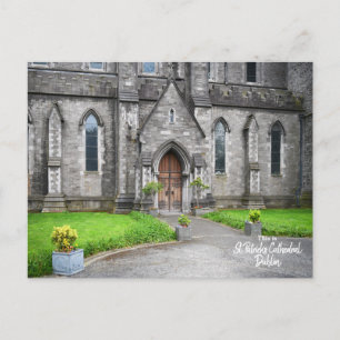 Beautiful St. Patrick's Cathedral Dublin, Ireland Postcard