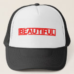 Beautiful Stamp Trucker Hat