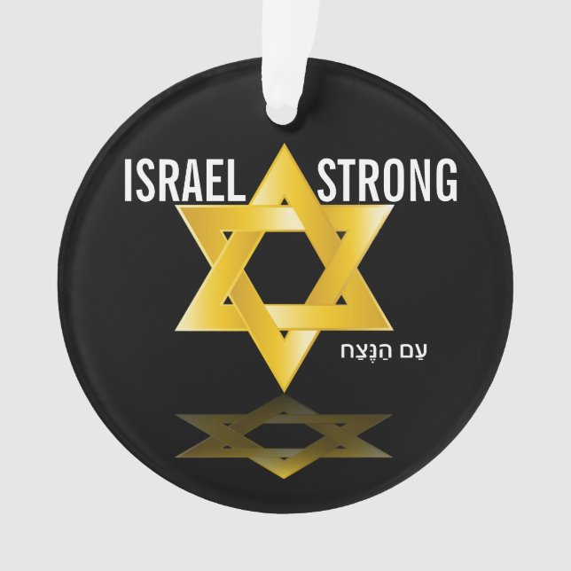 Beautiful Star of David Ornament (Front)