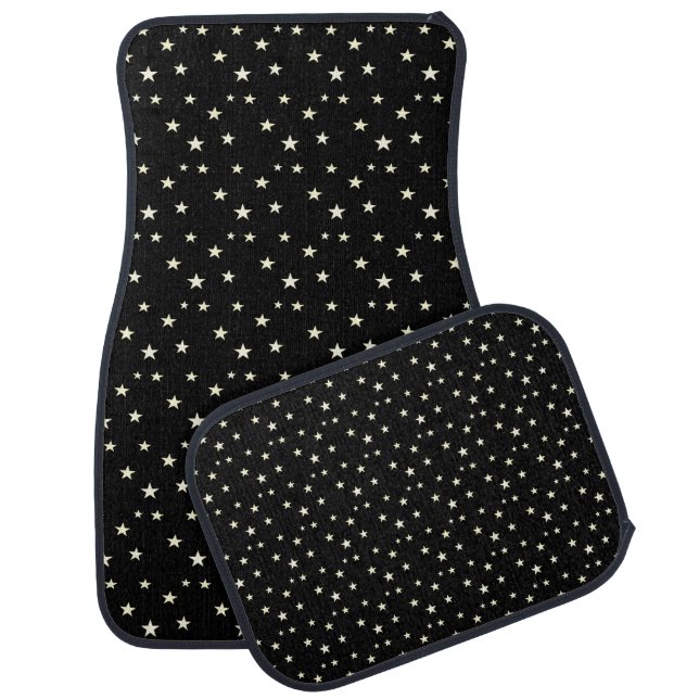 Beautiful Star Pattern Car Floor Mat (Set)