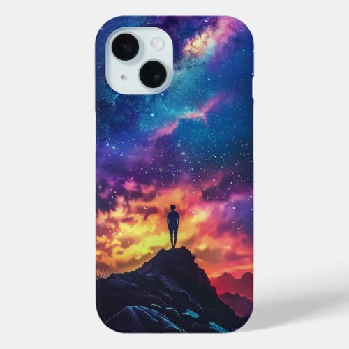 Beautiful Starry Night iPhone 15 Case