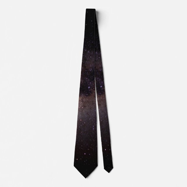 Beautiful Stars Nightsky Photograph Neck Tie (Front)