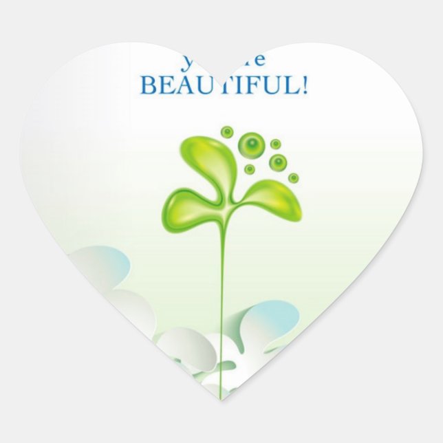 Beautiful Sticker (Front)