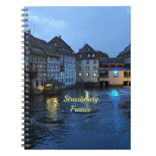 Beautiful Strasbourg, France (labeled) Notebook