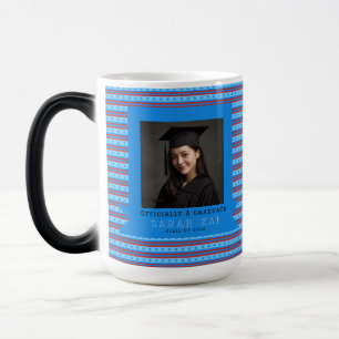 Beautiful Stripe Pattern Masters Grad Color Morph Mug